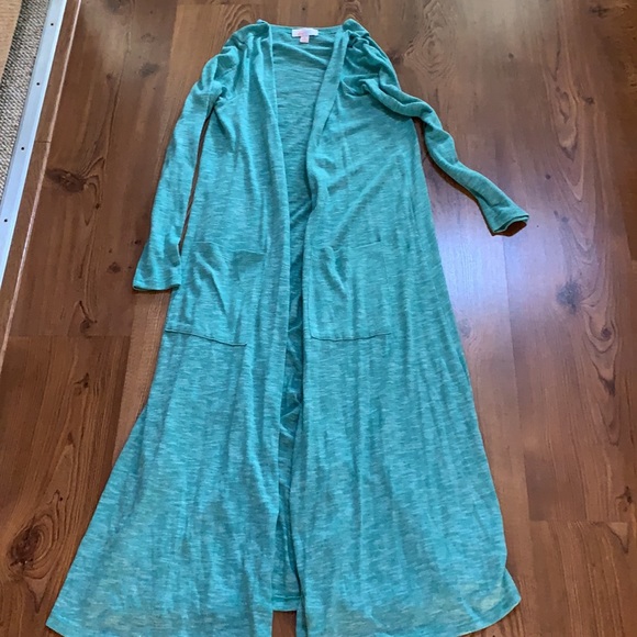 Lularoe Outfit Julia Dress and cardigan Small and Xs Sarah - Picture 4 of 5